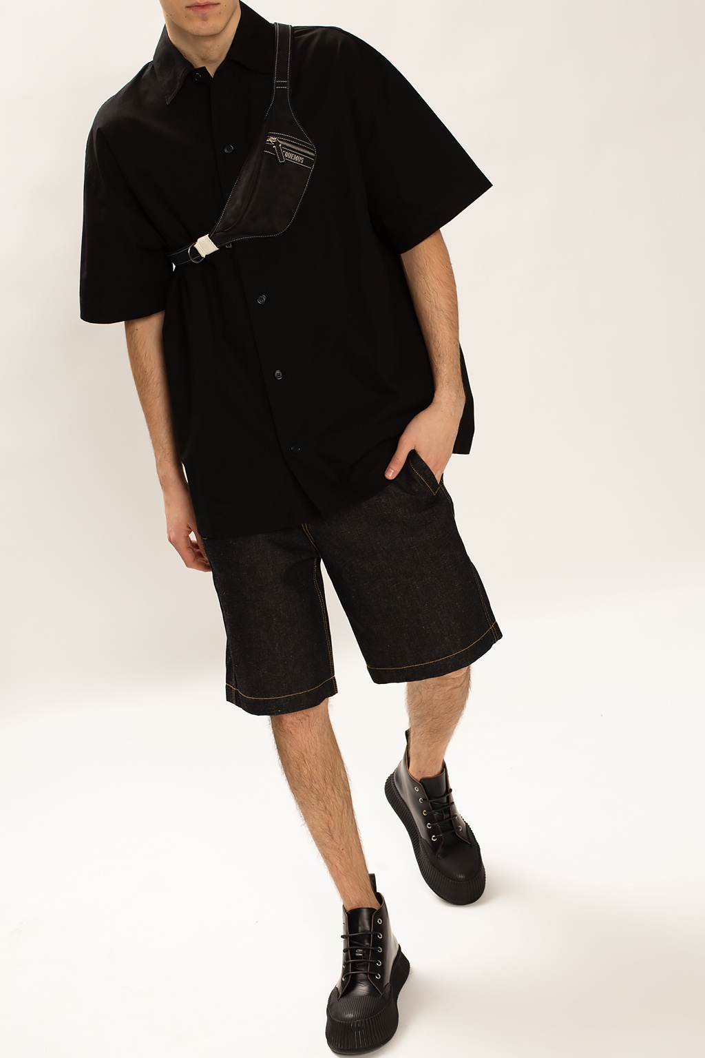 JACQUEMUS La Chemise Moisson ショートスリーブシャツ - トップス